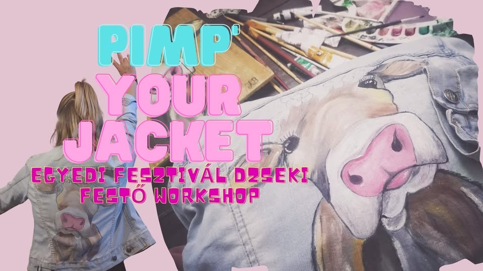 Pimp Your Jack - Unique Festival Farmer Jacket Painting Workshop