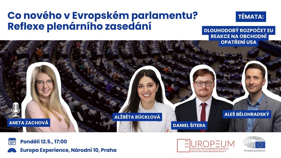 Co nového v Evropském parlamentu? Reflexe plenárního zasedání