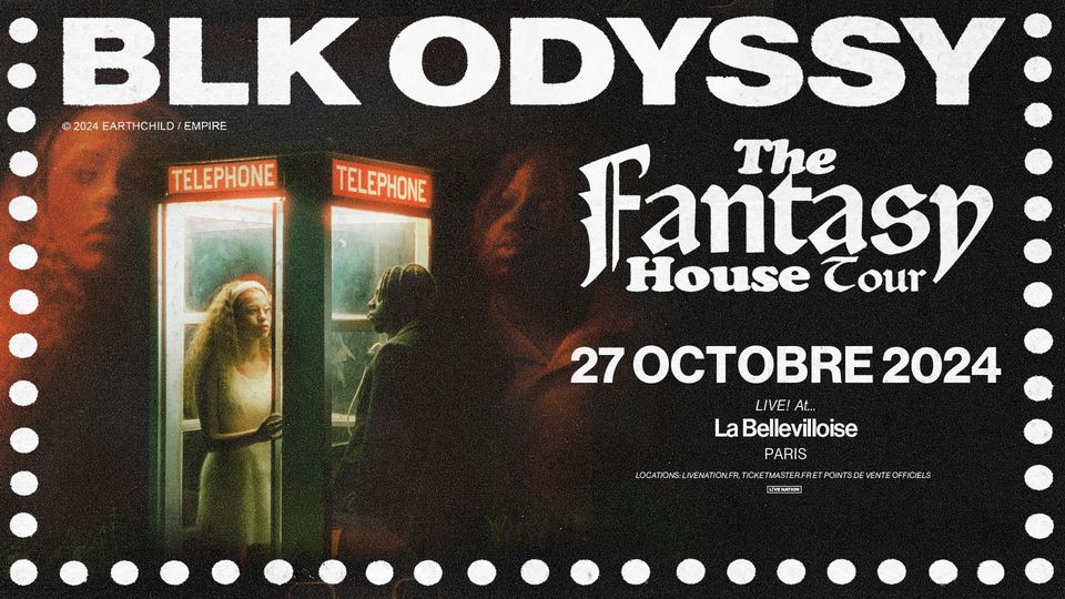 BLK ODYSSY | La Bellevilloise, Paris - 27 octobre 2024