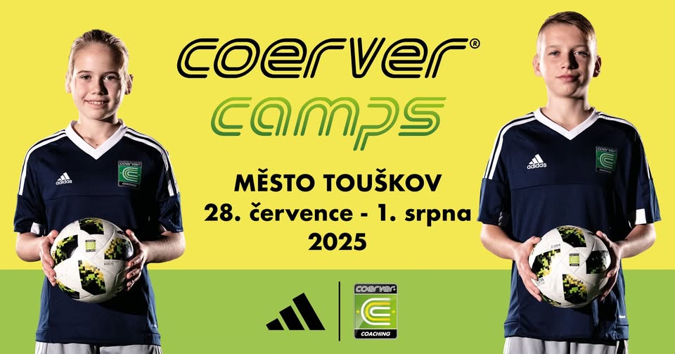 Coerver kemp Město Touškov (28. července - 1. srpna 2025)