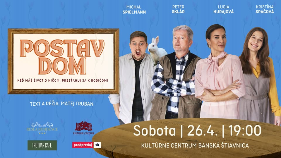 🏡 Generačná komédia Postav Dom v Banskej Štiavnici