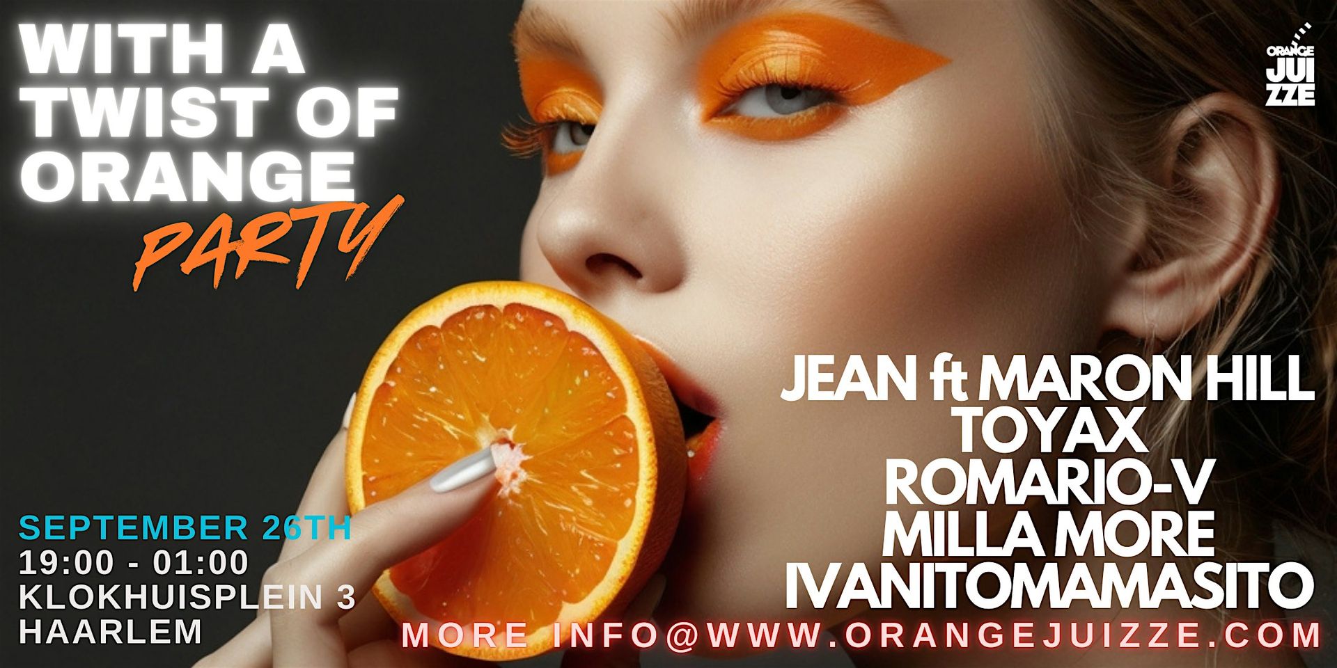 WITH A TWIST OF ORANGE - SEPTEMBER 26