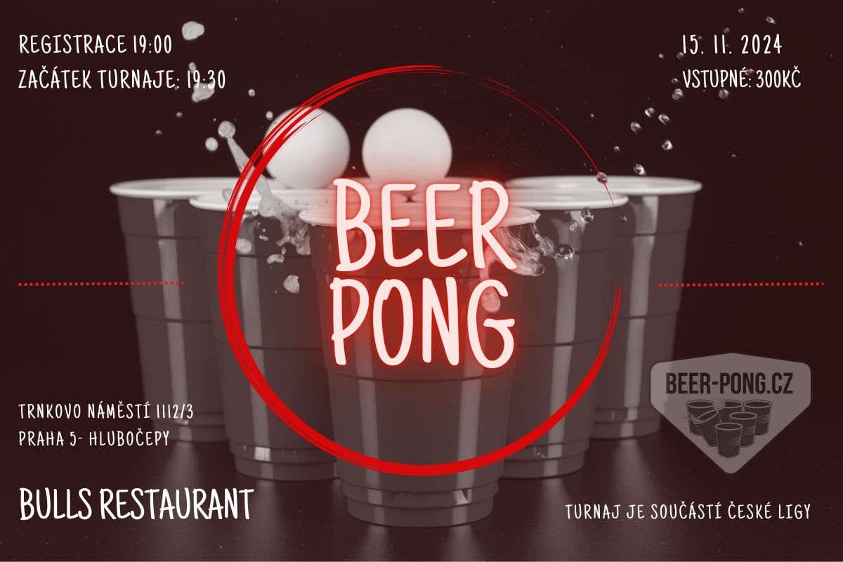 Beer Pong Czech League Praha 2025