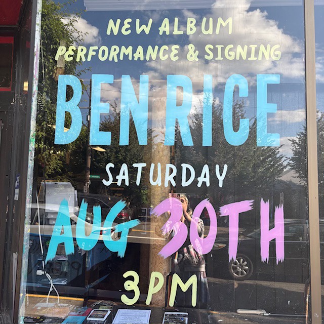 Ben Rice and the PDX Hustle In Store Performance and Signing