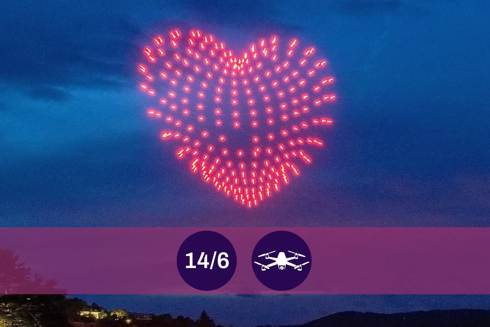 IGNIS DRONE SHOW #1 / přehrada lake