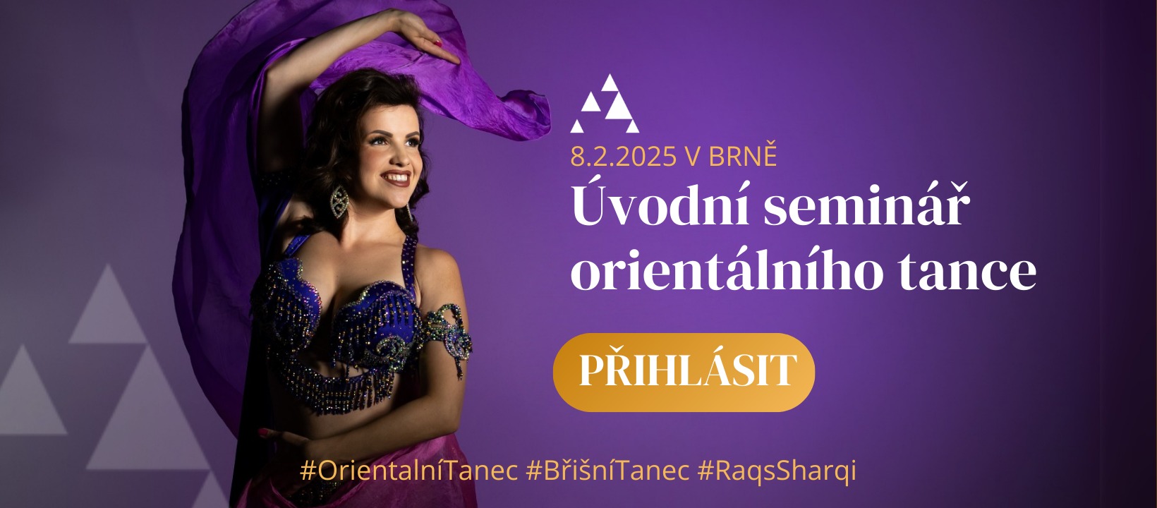 Vyzkoušej si orientální tanec na semináři v Brně