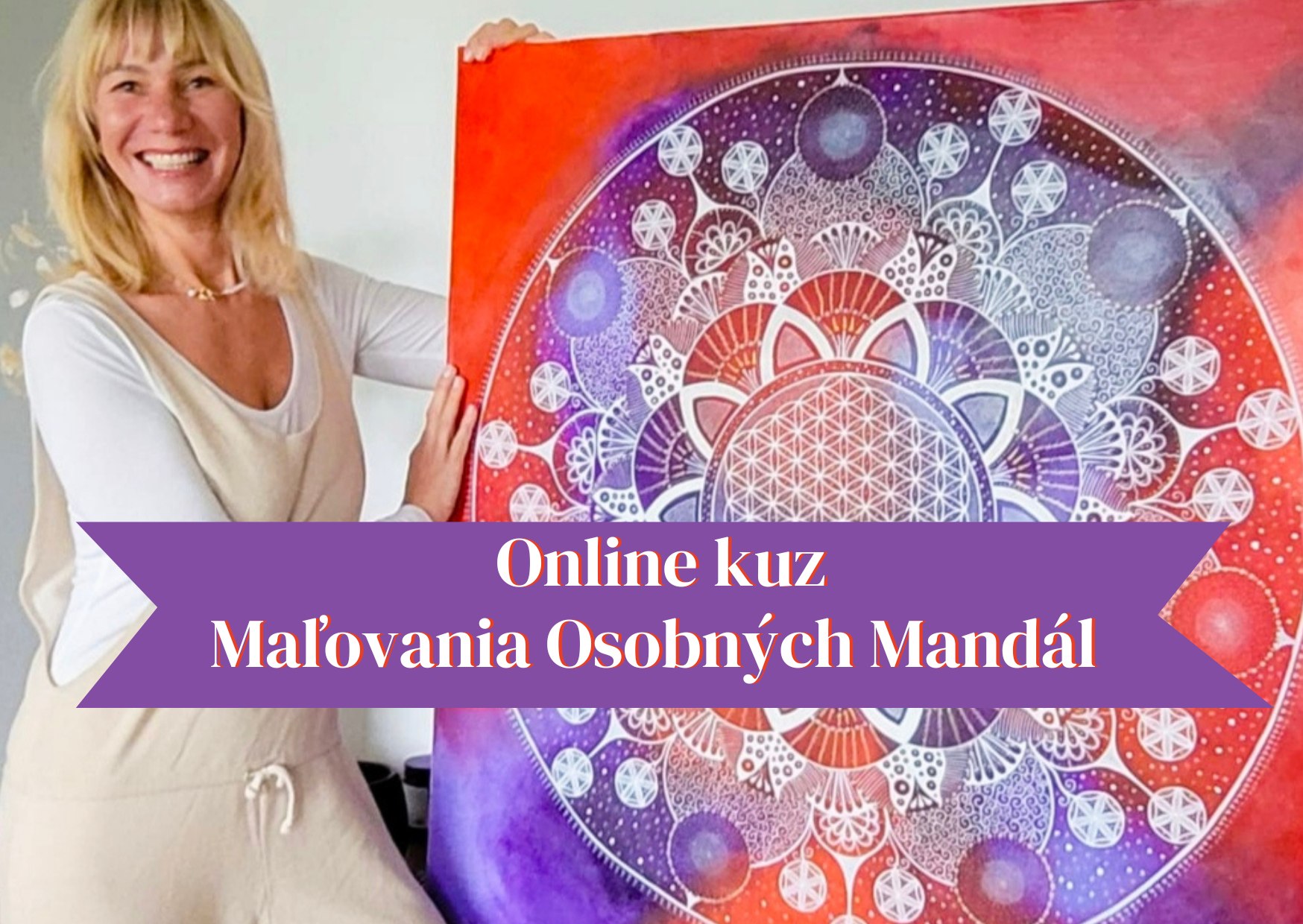 Liečivý workshop Maľovania Osobných Mandál v Bratislave