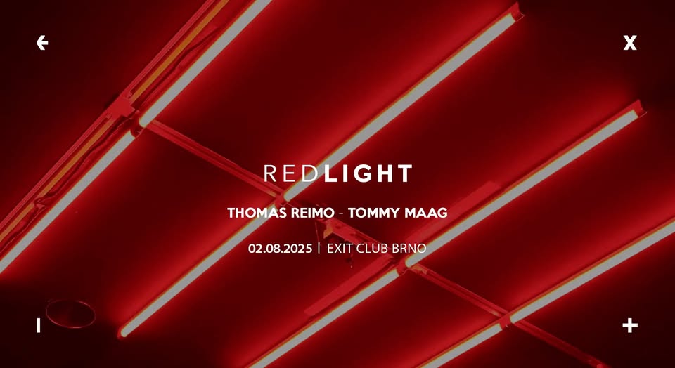 RedLight → 2.8.2025 [Vstup do půlnoci zdarma!]