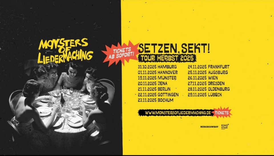 Monsters of Liedermaching LIVE @Berlin