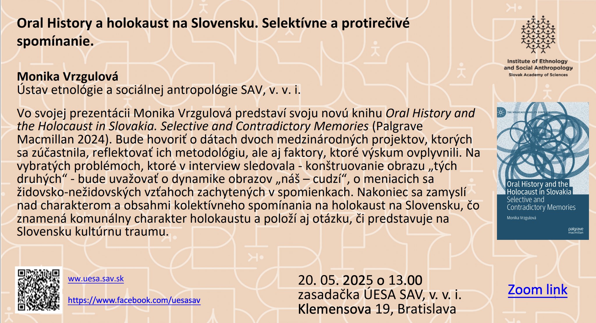 Oral History a holokaust na Slovensku. Selektívne a protirečivé spomínanie
