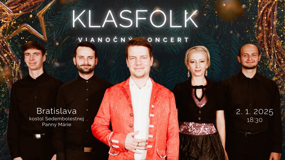 Klasfolk - vianočný koncert v Bratislave