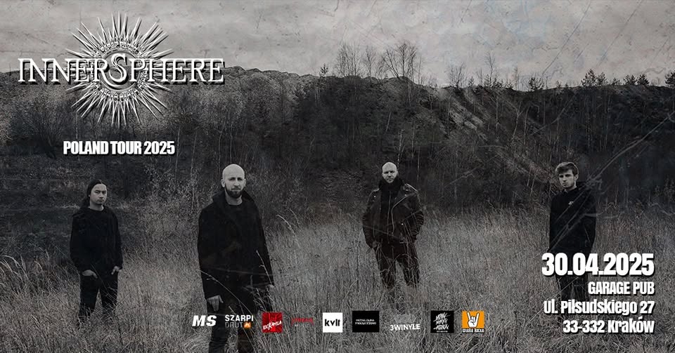 INNERSPHERE (melodic-death metal / CZECHY) + OVERFLOW (PL) I 30.04.2025 Kraków