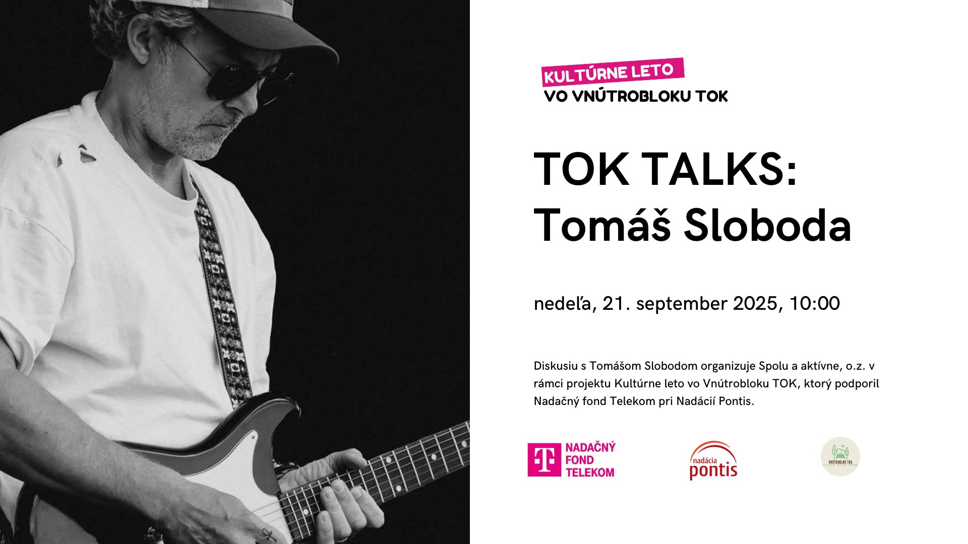 TOK TALKS: Diskusia s Tomášom Slobodom