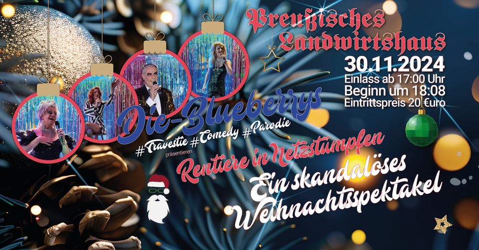 Rentiere in Netzstrümpfen - Ein skandalöses Weihnachtspektakel!