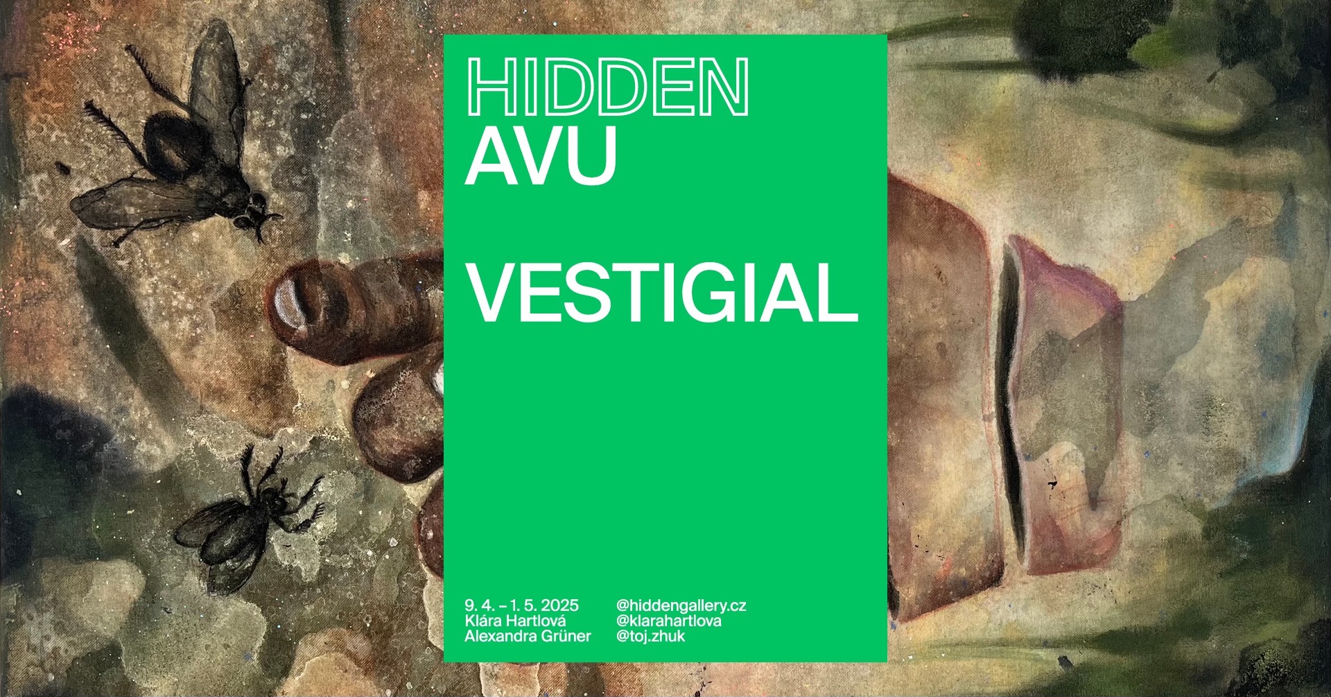 Klára Hartlová a Alexandra Grüner: Vestigial - Vernisáž