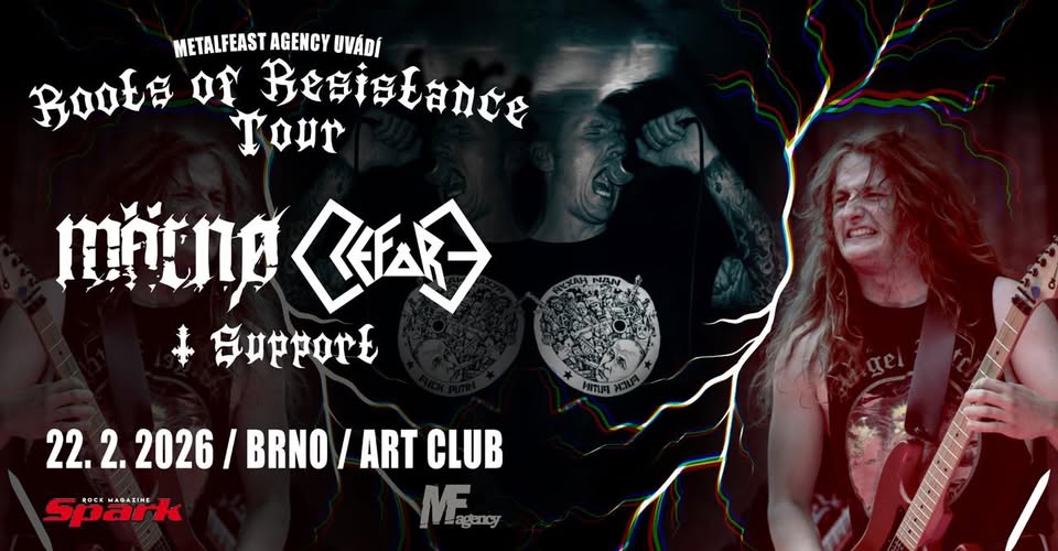 Roots Of Resistance Tour | MÄRNØ + REFORE | Brno | 22.2.2026