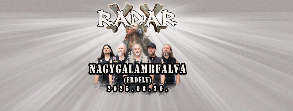 Radar - 2025.08.30. - Nagygalambfalva