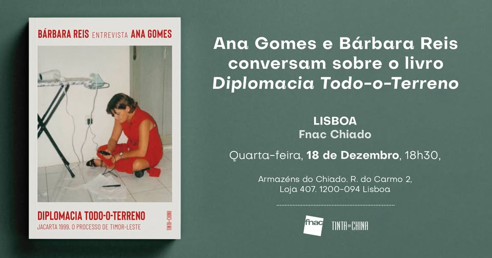 Apresentação de «Diplomacia Todo-o-Terreno», em Lisboa