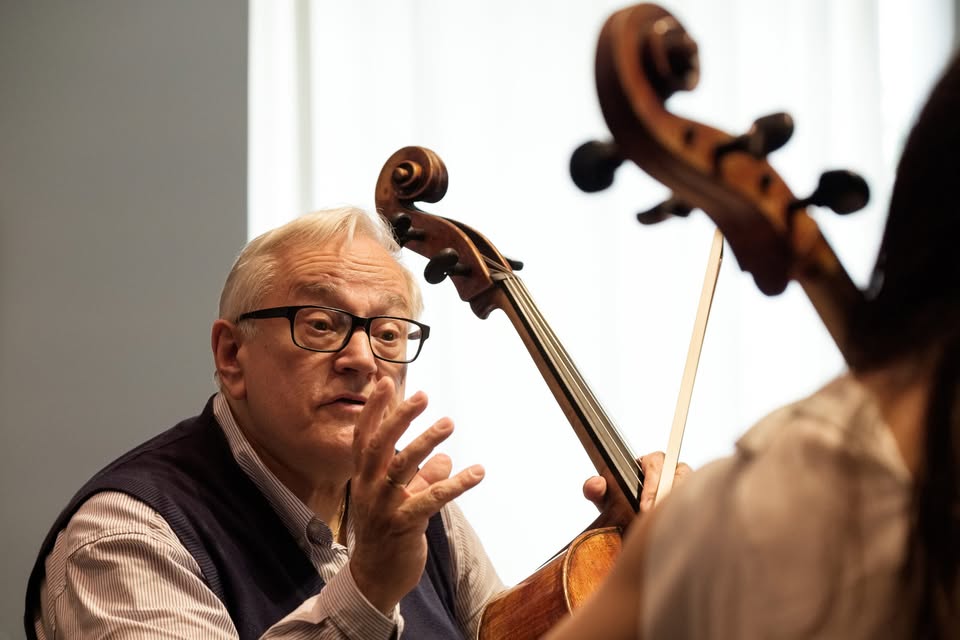Cello masterclass with Prof. David Geringas