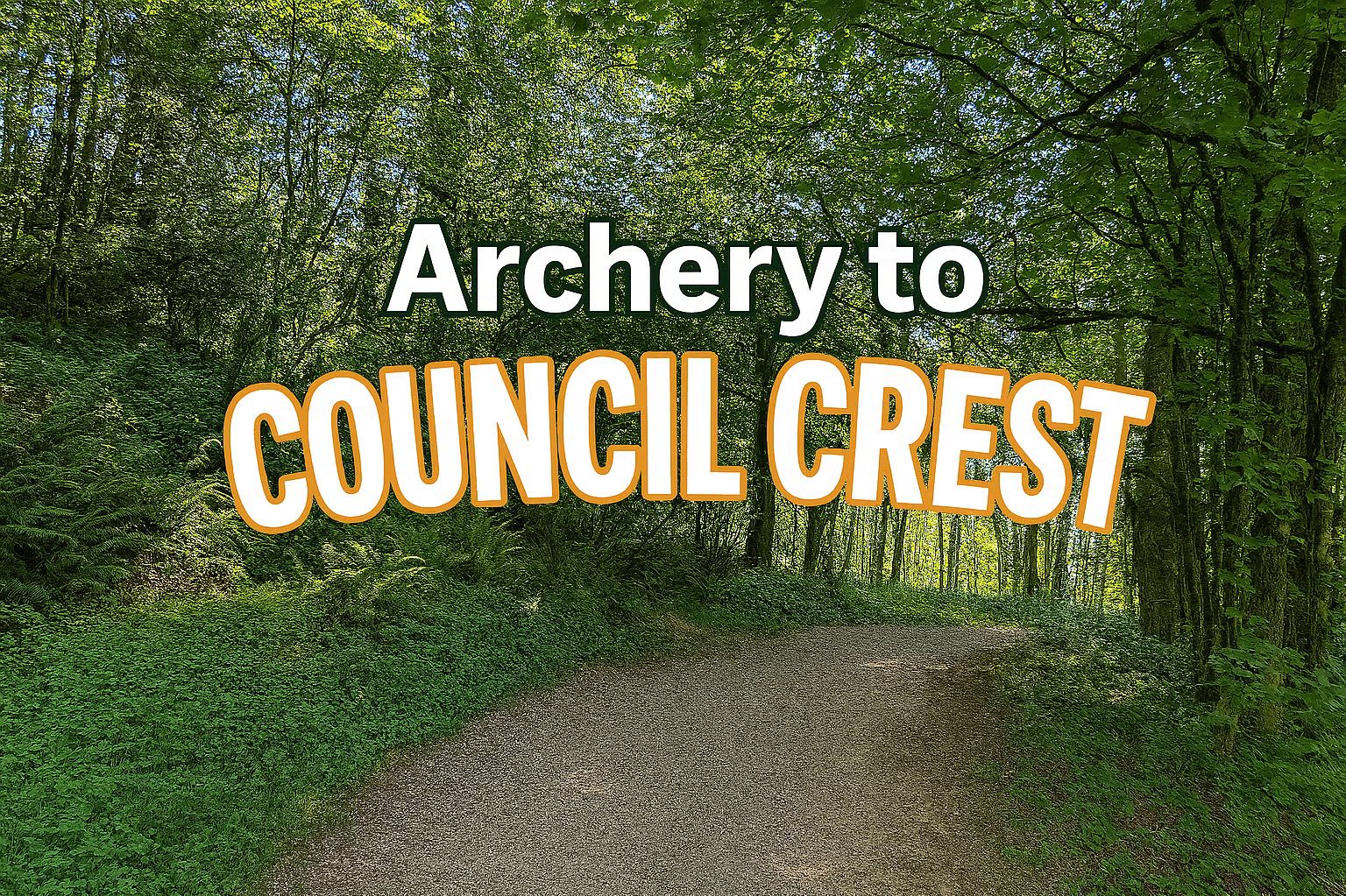 Archery Range to Council Crest! +Coffee