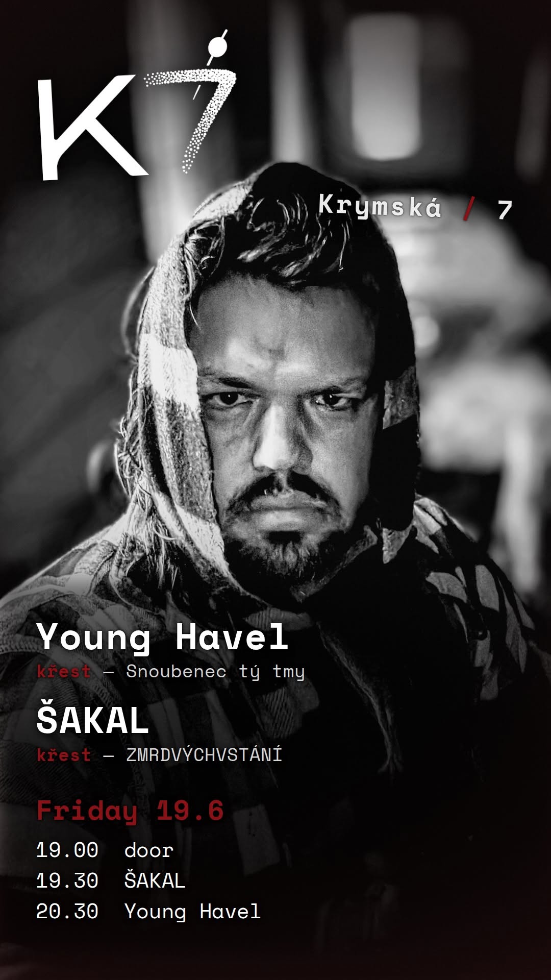 Young Havel - křest Snoubenec Tý Tmy