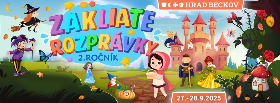 Zakliate rozprávky na hrade Beckov 27.-28. september