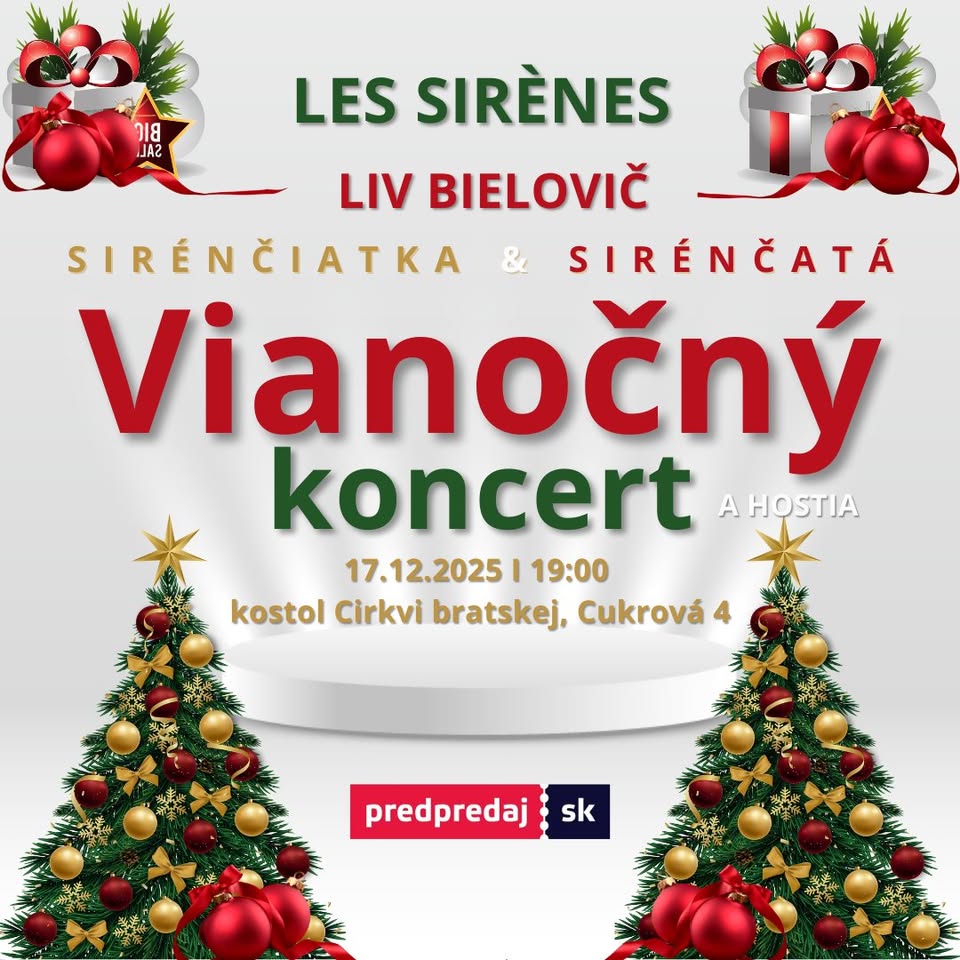 Vianočný koncert Les Sirènes, Sirénčiatka, Sirénčatá, Liv Bielovič