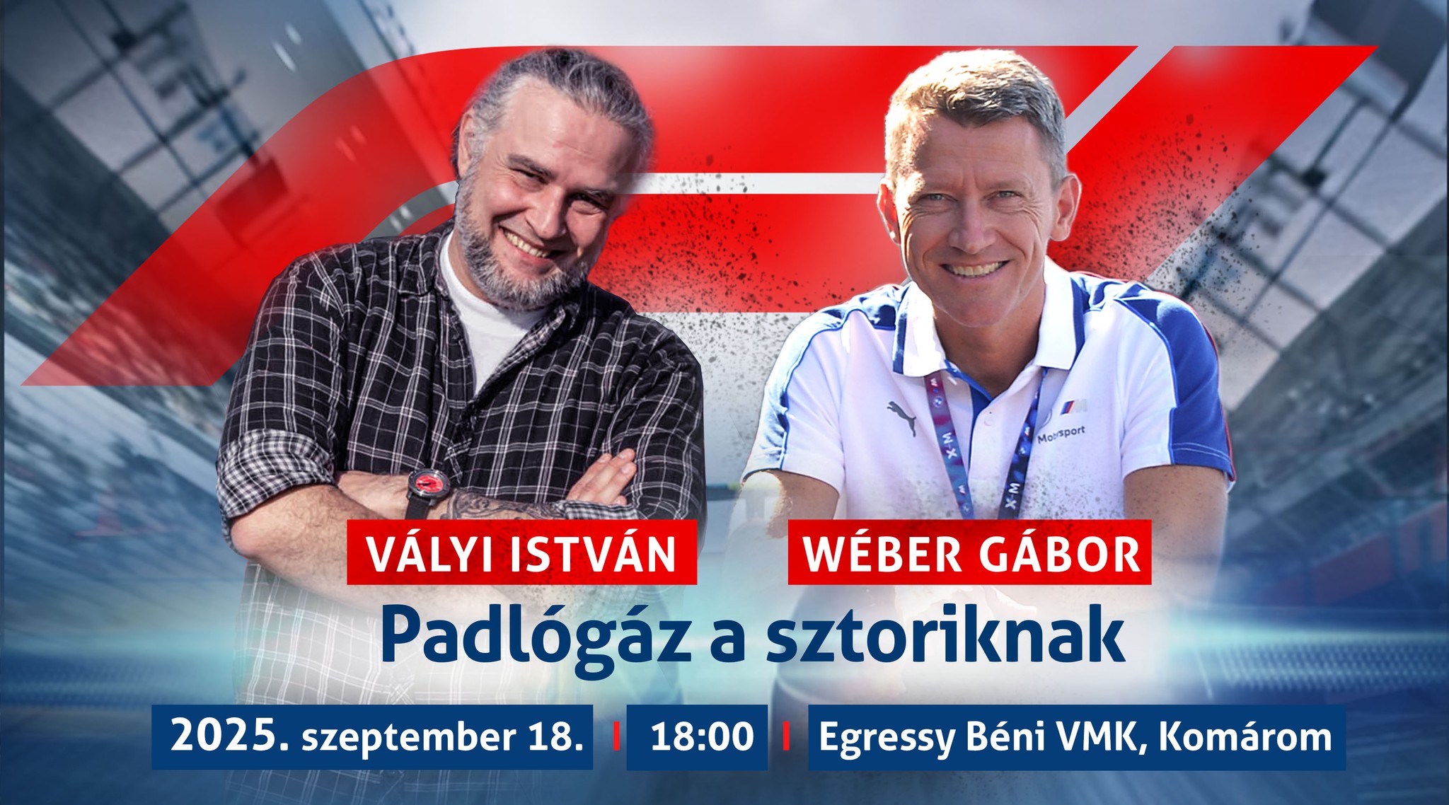 VÁLYI PISTA & WÉBER GÁBOR /// Padlógáz a sztoriknak