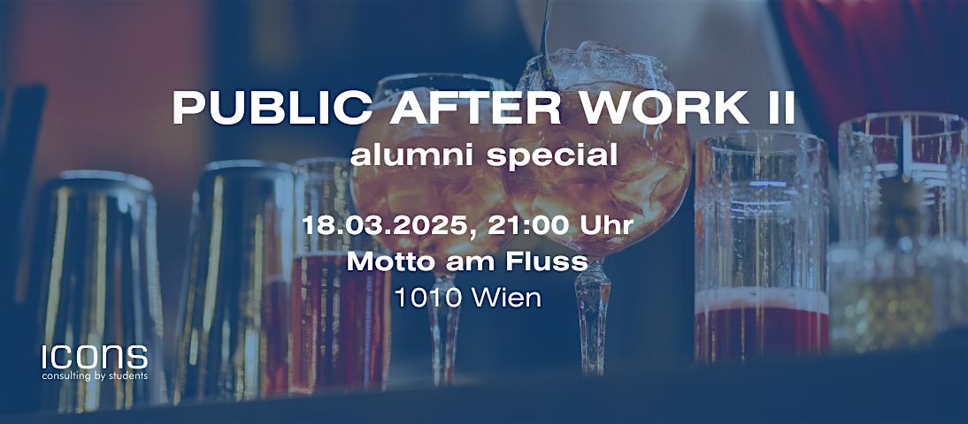 Public After Work II - alumni special @Wien