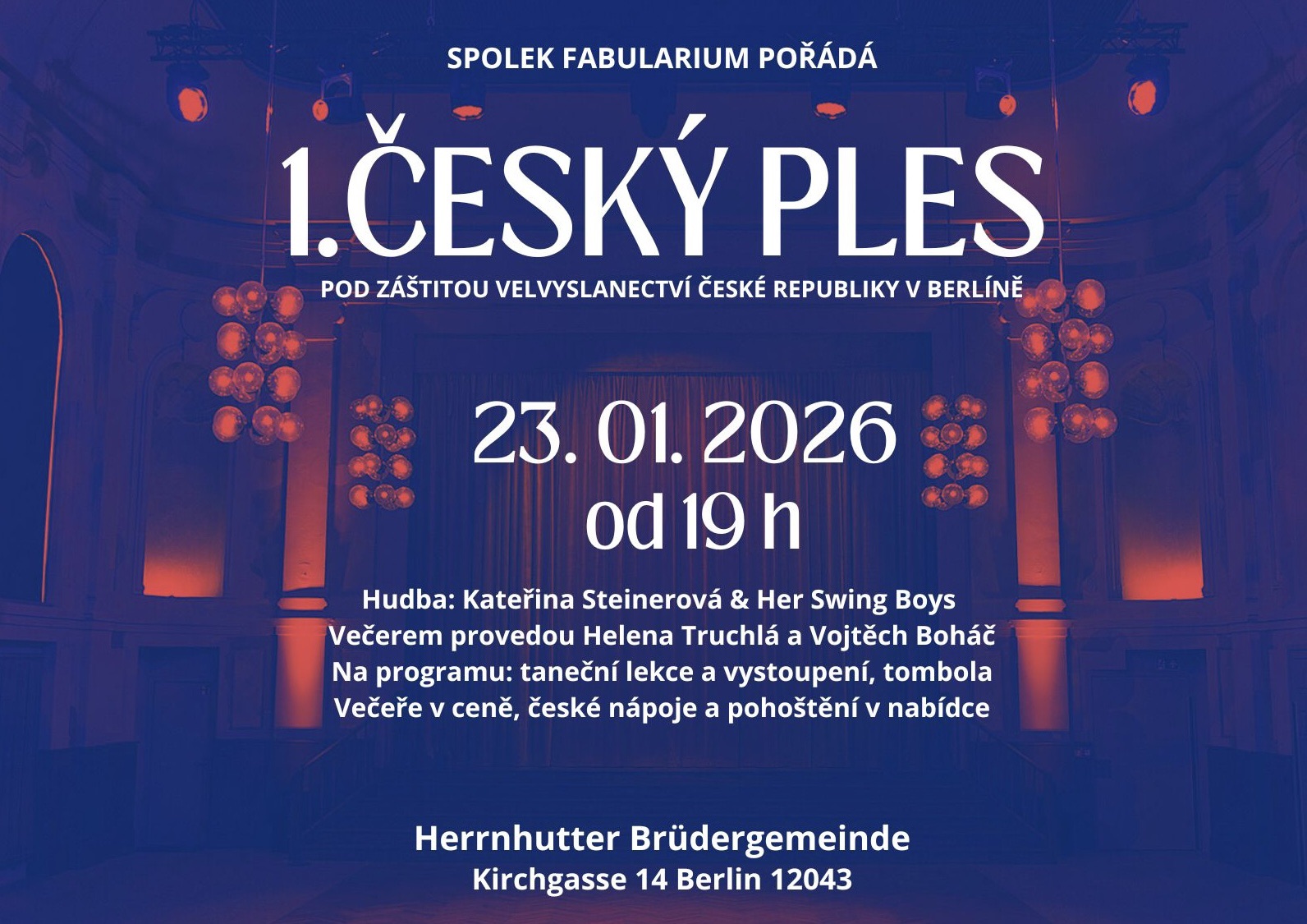 1. ČESKÝ PLES v Berlíně