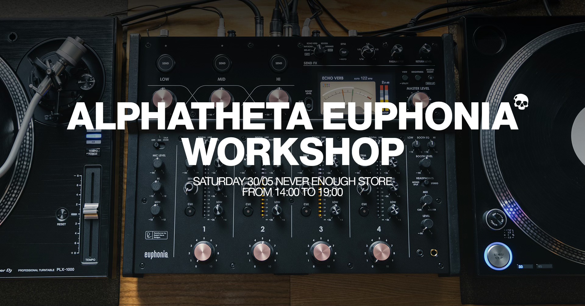 AlphaTheta Workshop: EUPHONIA rotary mixer
