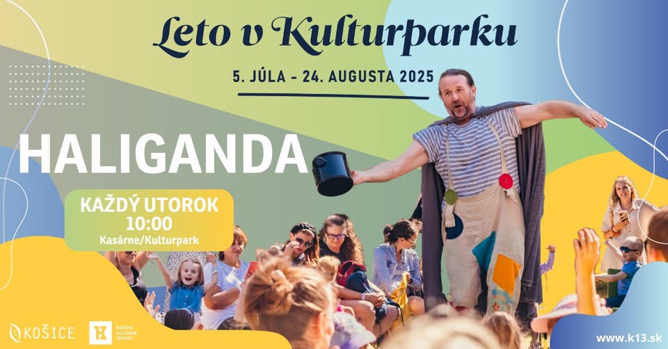 Haliganda: detské divadielka v auguste - Leto v Kulturparku