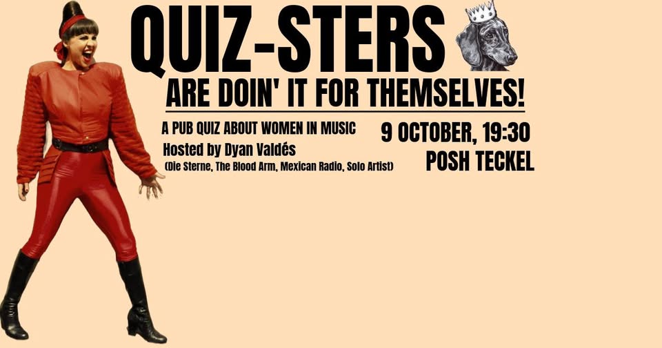 Quiz-sters Are Doin' It For Themselves! Women in Music Pub Quiz