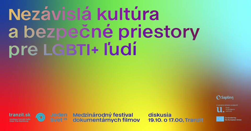 Nezávislá kultúra a bezpečné priestory pre LGBTI+ ľudí