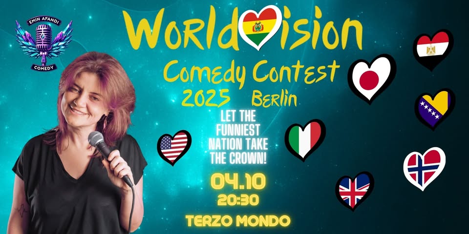 WorldVision Comedy Contest 04.10.2025 Berlin