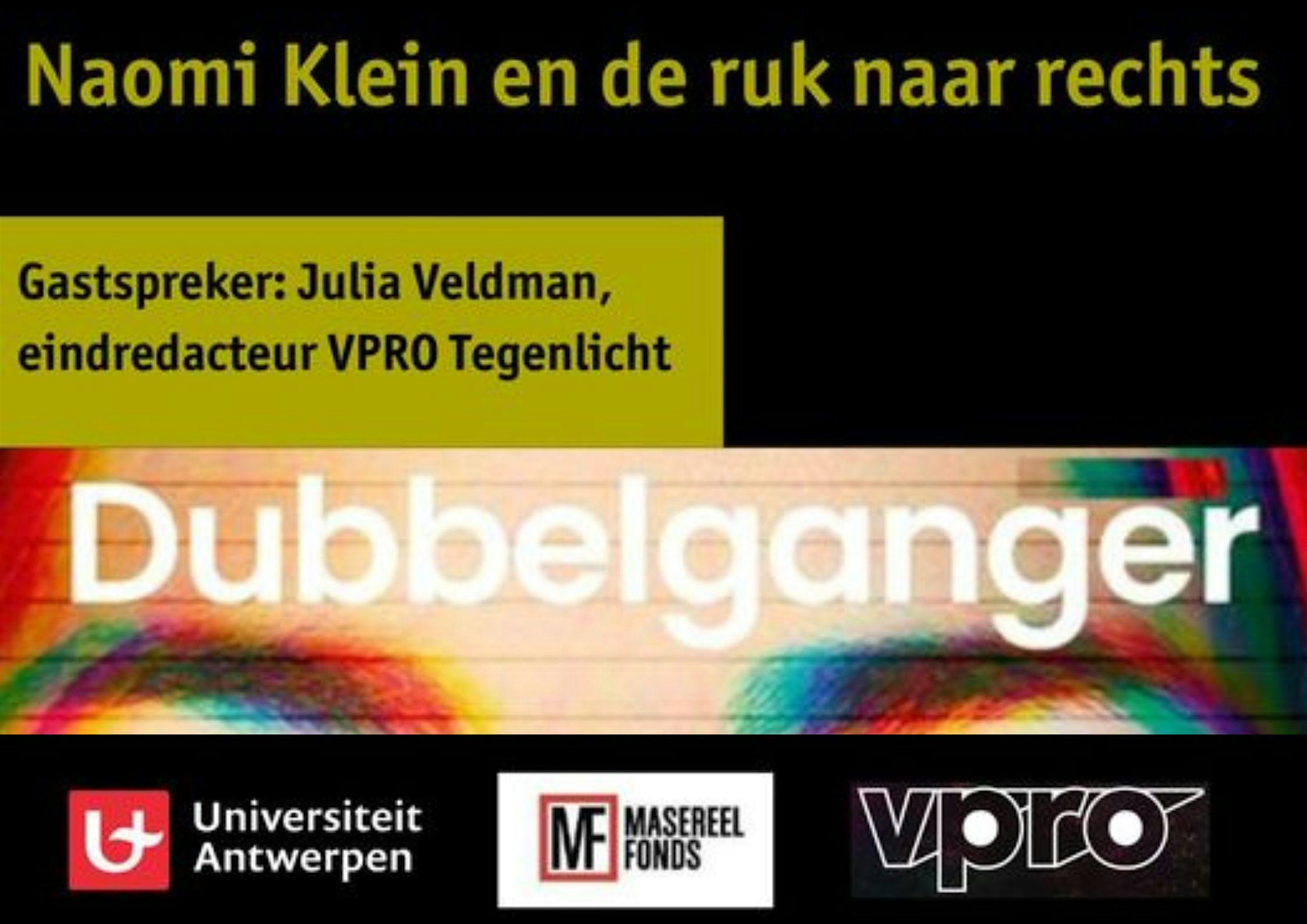 Tegenlicht Meet-up: Naomi Klein en de ruk naar rechts