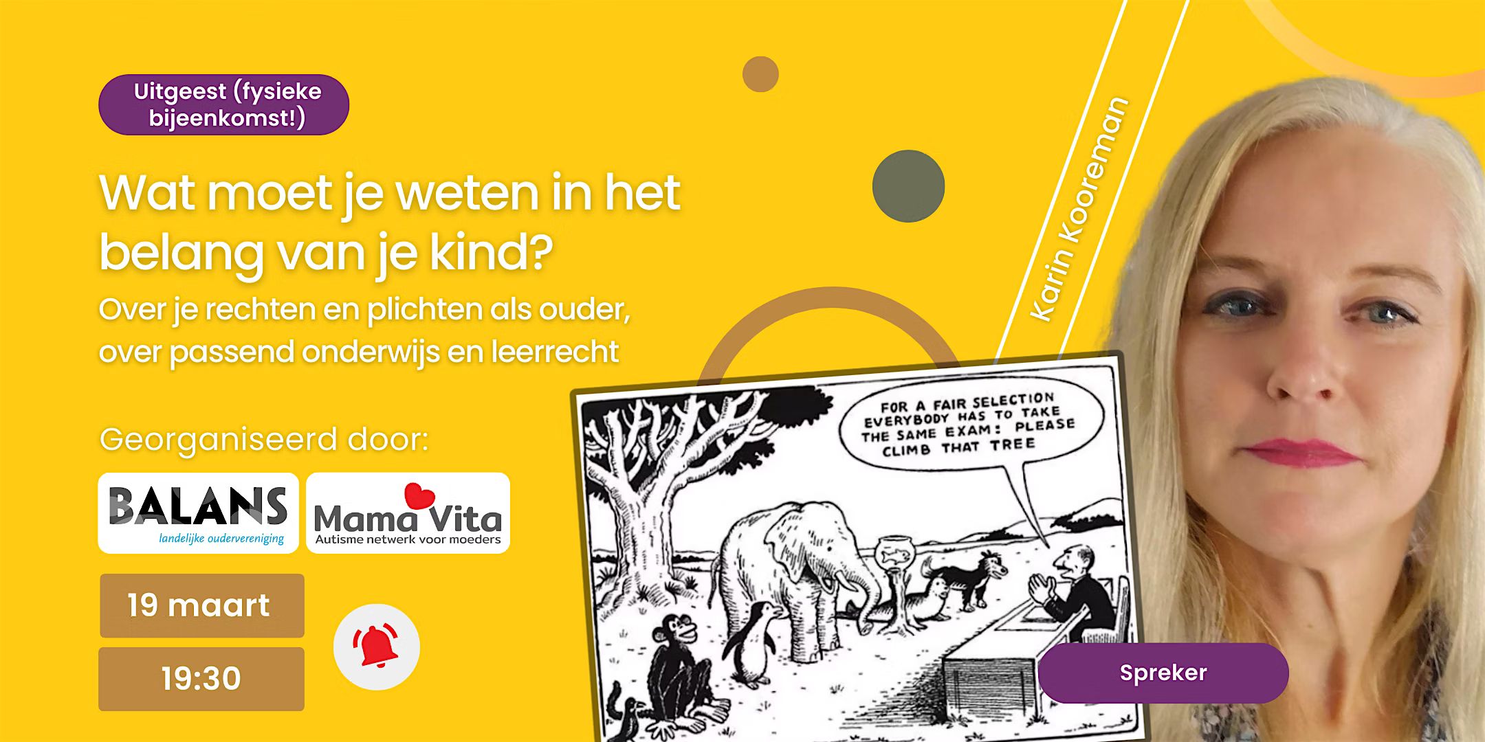 Passend Onderwijs: 'Wat moet je weten in het belang van je kind?'
