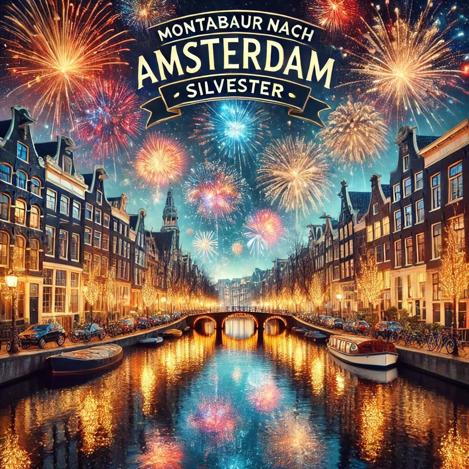 Silvester von Montabaur nach Amsterdam