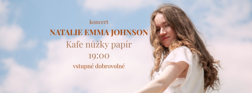 Koncert Natalie Emma Johnson – Kafe nůžky papír
