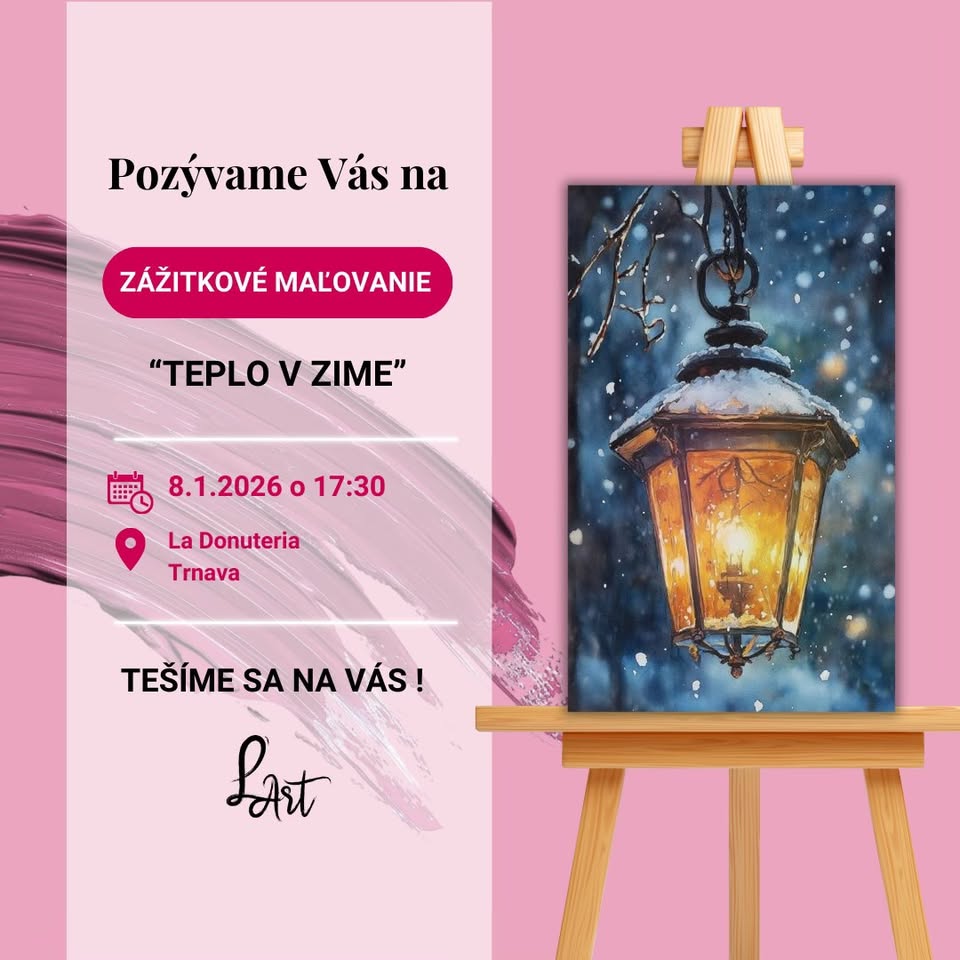 Zážitkové maľovanie - Teplo v zime