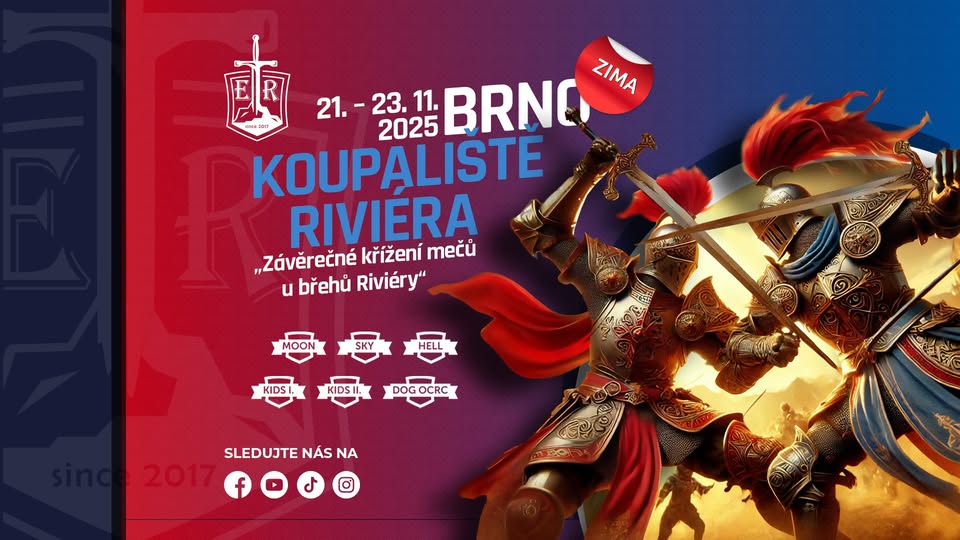 Excalibur Race - Brno Riviéra - Závěrečné křížení mečů u břehů Riviéry