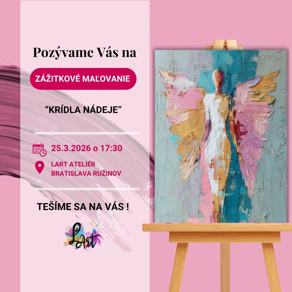 Zážitkové maľovanie- Krídla nádeje