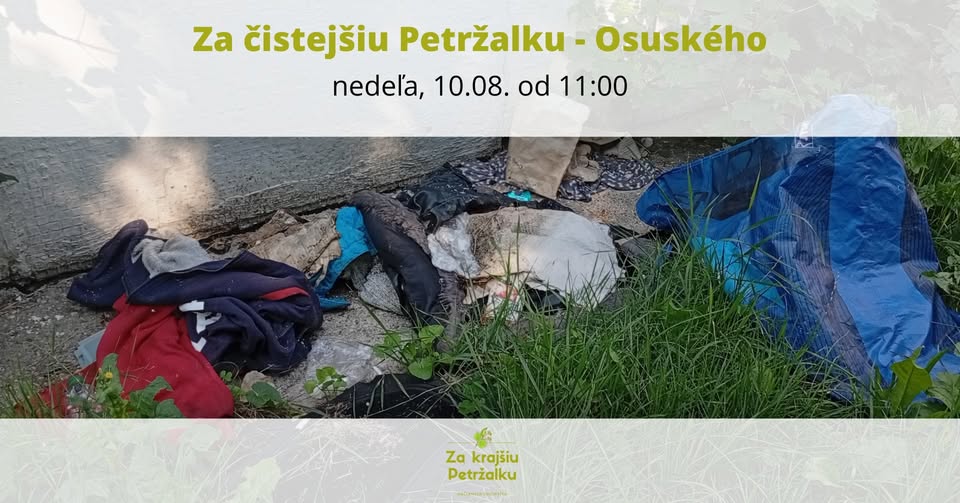 Za čistejšiu Petržalku - Osuského