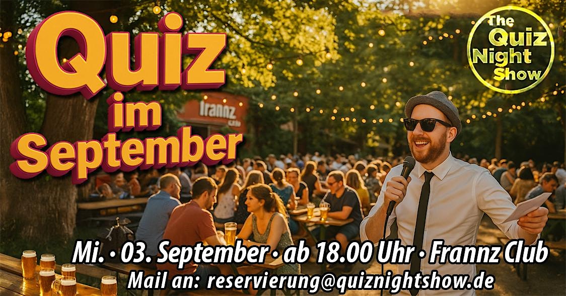 Quiz Night Show #534 // Quiz im September (Allgemeinwissen)