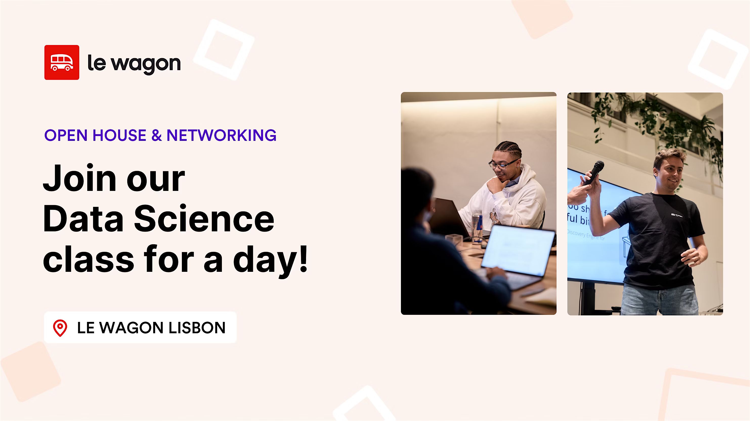 Join our Data Science class for a day!