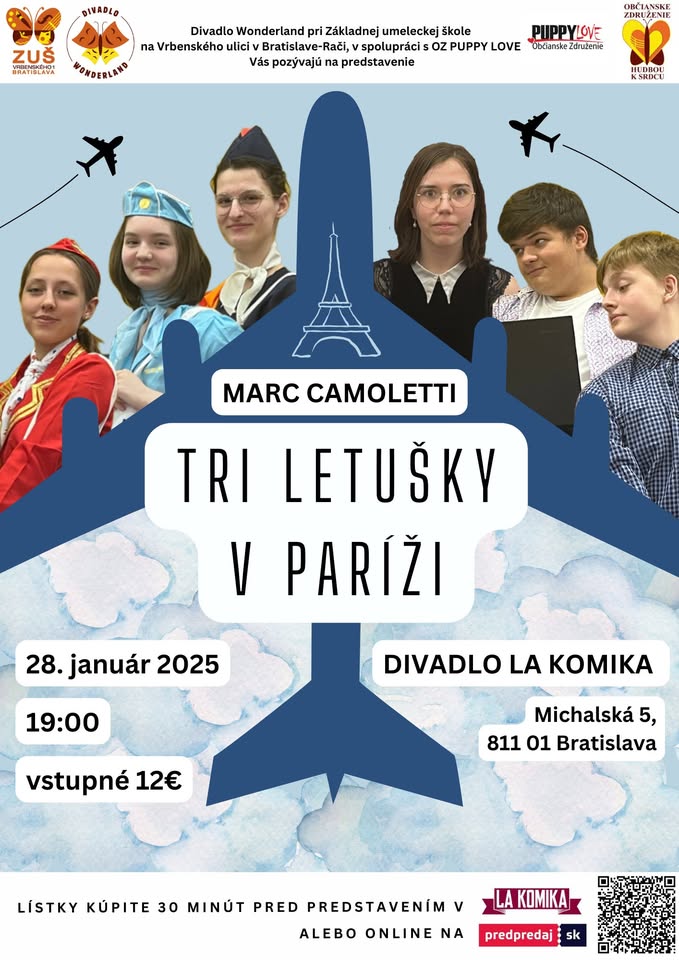 Tri letušky v Paríži