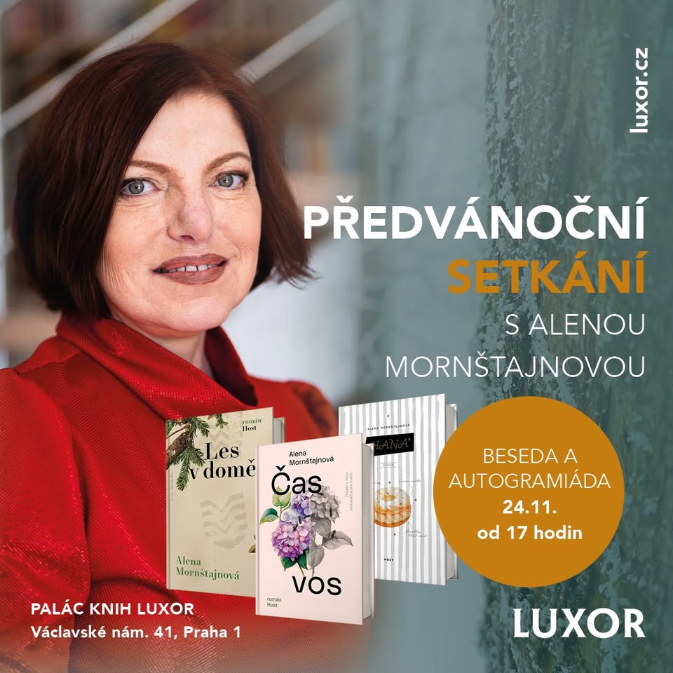 Předvánoční setkání s Alenou Mornštajnovou