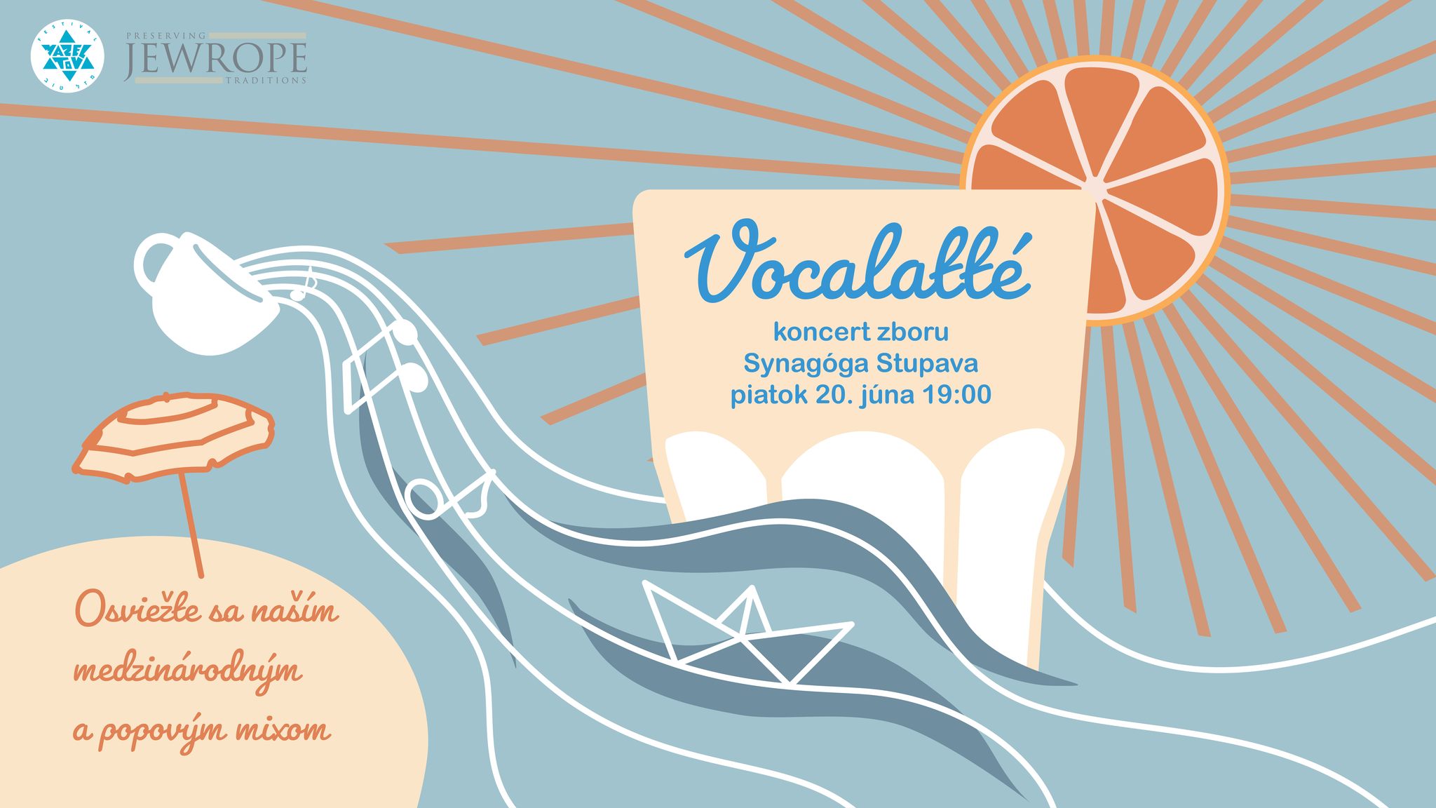 Letný koncert Vocalatté: Rôzne svety