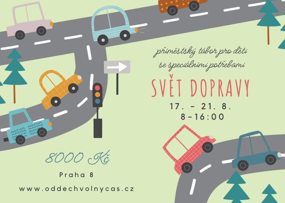 Příměstský tábor pro děti se speciálními potřebami - Svět dopravy