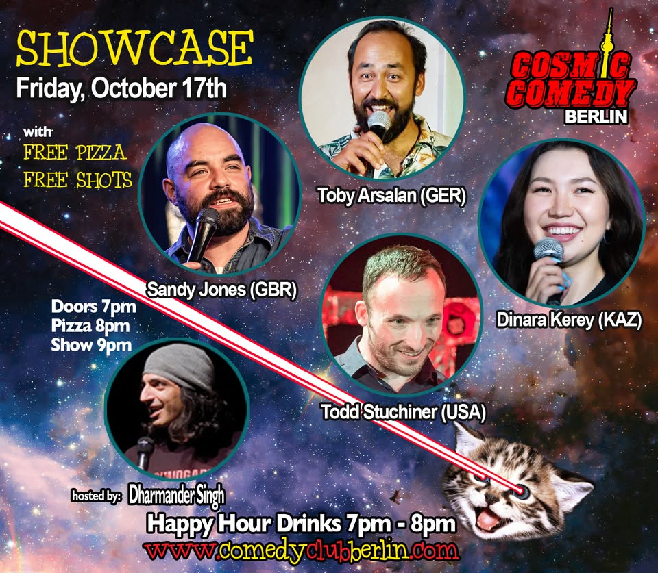Cosmic Comedy Berlin SHOWCASE FRIDAY